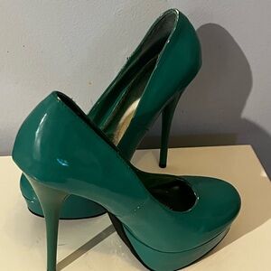 Elegant Green Stiletto Heels Charlotte Russe